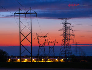 Powerlines. ©2015 Steve Ziegelmeyer