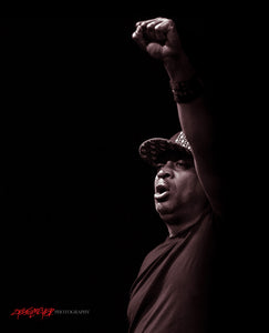 Chuck D with Prophets of Rage. ©2016 Steve Ziegelmeyer