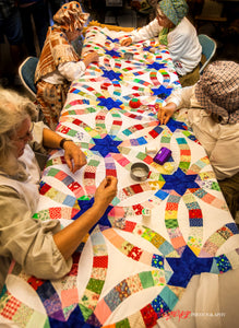 Quilting bee. ©2013 Steve Ziegelmeyer