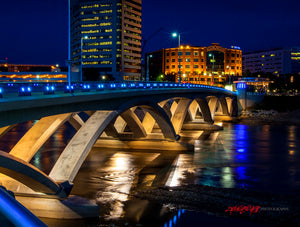 Rich Street Bridge. Columbus, Ohio. ©2014 Steve Ziegelmeyer