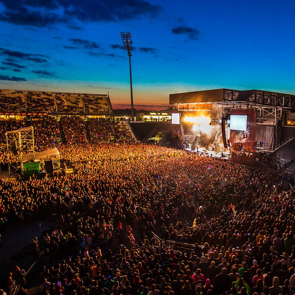 Rock On The Range at night. ©2014 Steve Ziegelmeyer