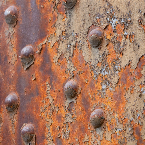 Rusty rivets. ©2010 Steve Ziegelmeyer