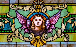 St. LRose of Lima Church stained glass. Cincinnati, Ohio. ©2021 Steve Ziegelmeyer