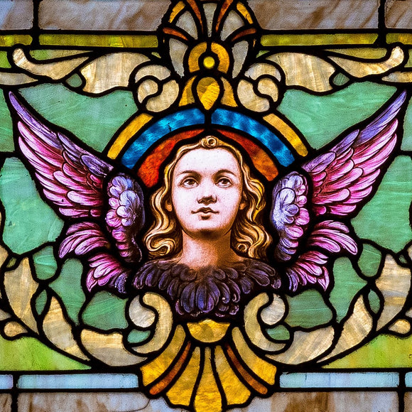 St. LRose of Lima Church stained glass. Cincinnati, Ohio. ©2021 Steve Ziegelmeyer