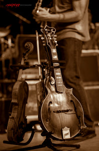 Sam Bush's mandolin. ©2012 Steve Ziegelmeyer