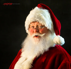 Santa Claus with hat. ©2018 Steve Ziegelmeyer