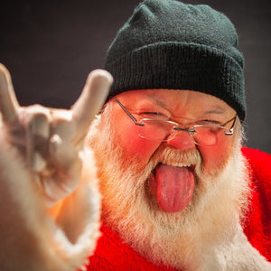 Rock and Roll Santa Claus. ©2015 Steve Ziegelmeyer