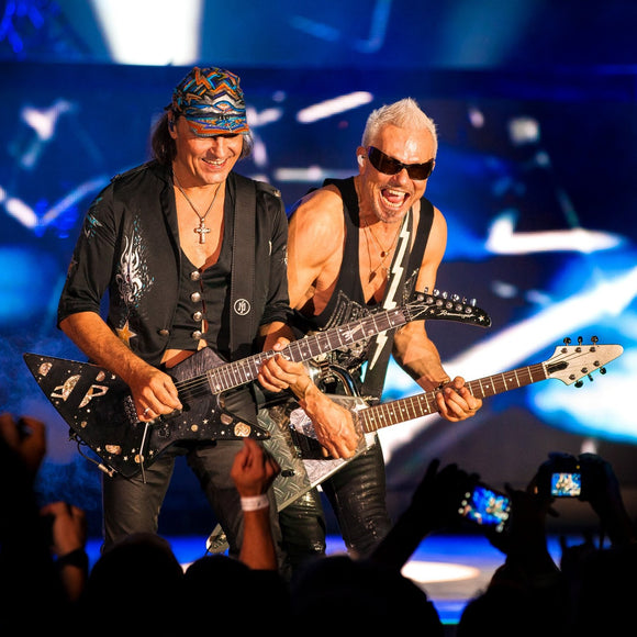 Mathias Jabs and Rudolph Schenker of Scorpions. ©2015 Steve Ziegelmeyer