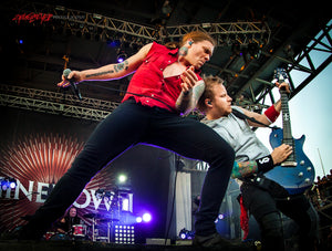 Brent Smith and Zach Myers of Shinedown. ©2012 Steve Ziegelmeyer