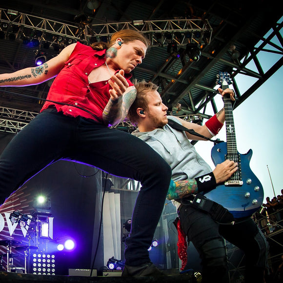 Brent Smith and Zach Myers of Shinedown. ©2012 Steve Ziegelmeyer