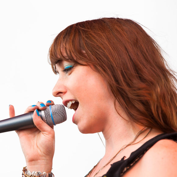 Arleigh Kincheloe  of Sister Sparrow and The Dirty Birds. ©2014 Steve Ziegelmeyer