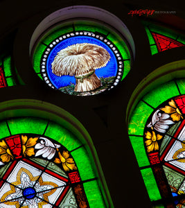 St. Anthony Church stained glass. Morris, Indiana. ©2011 Steve Ziegelmeyer