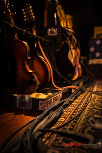 Steve Earle guitars. ©2015 Steve Ziegelmeyer
