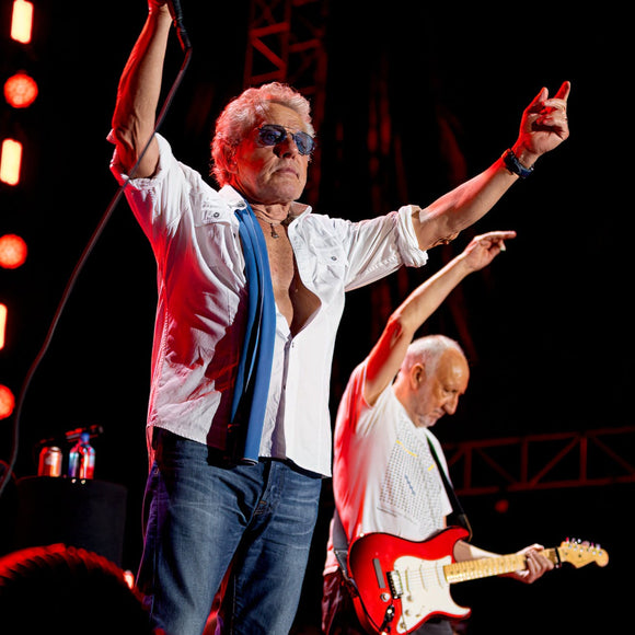 Roger Daltrey and Pete Townshend of The Who. ©2022 Steve Ziegelmeyer