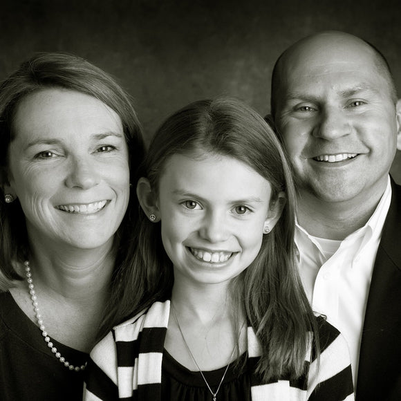 Family in black and white. ©2010 Steve Ziegelmeyer
