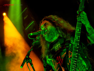 Tony Araya of Slayer. ©2012 Steve Ziegelmeyer