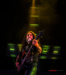 Tom Araya of Slayer. ©2012 Steve Ziegelmeyer