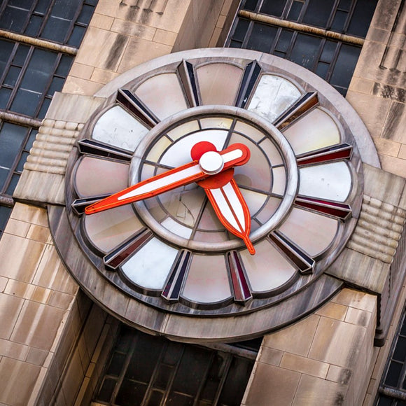 Union Terminal. Cincinnati Museum Center clock. ©2014 Steve Ziegelmeyer
