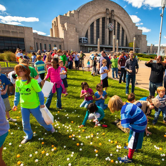 Easter Egg Hunt. Cincinnati Museum Center. Cincinnati, Ohio. ©2014 Steve Ziegelmeyer