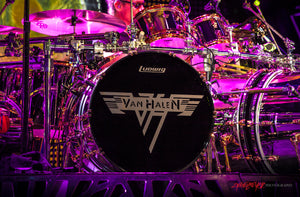 Alex Van Halen's drums. ©2015 Steve Ziegelmeyer