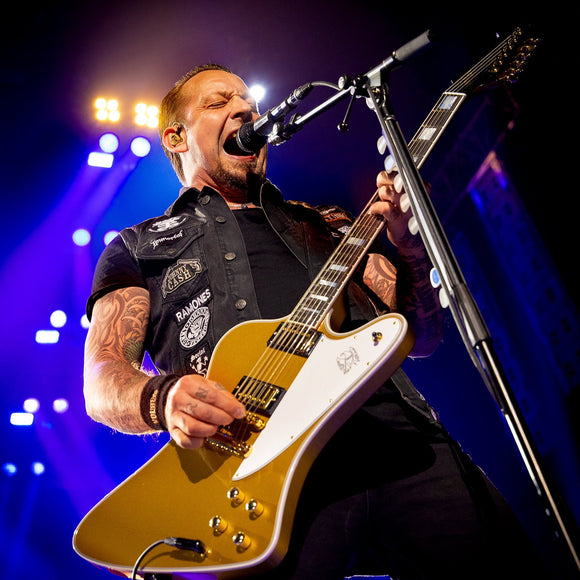 Michael Poulsen of Volbeat. ©2022 Steve Ziegelmeyer