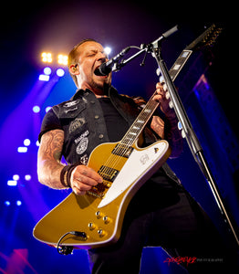 Michael Poulsen of Volbeat. ©2022 Steve Ziegelmeyer