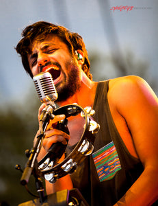 Sameer Gadhia of Young The Giant ©2014 Steve Ziegelmeyer