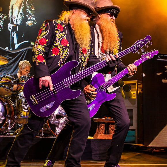 Dusty Hill and Billy Gibbons of ZZ Top. ©2013 Steve Ziegelmeyer