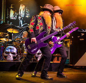 Dusty Hill and Billy Gibbons of ZZ Top. ©2013 Steve Ziegelmeyer