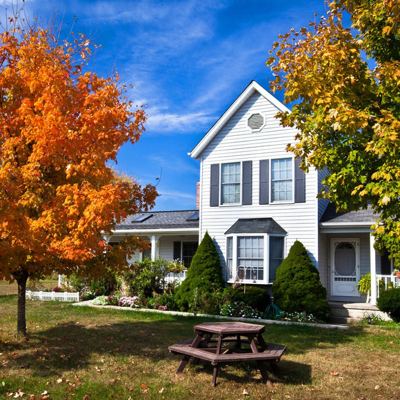 Home in the fall. ©2010 Steve Ziegelmeyer