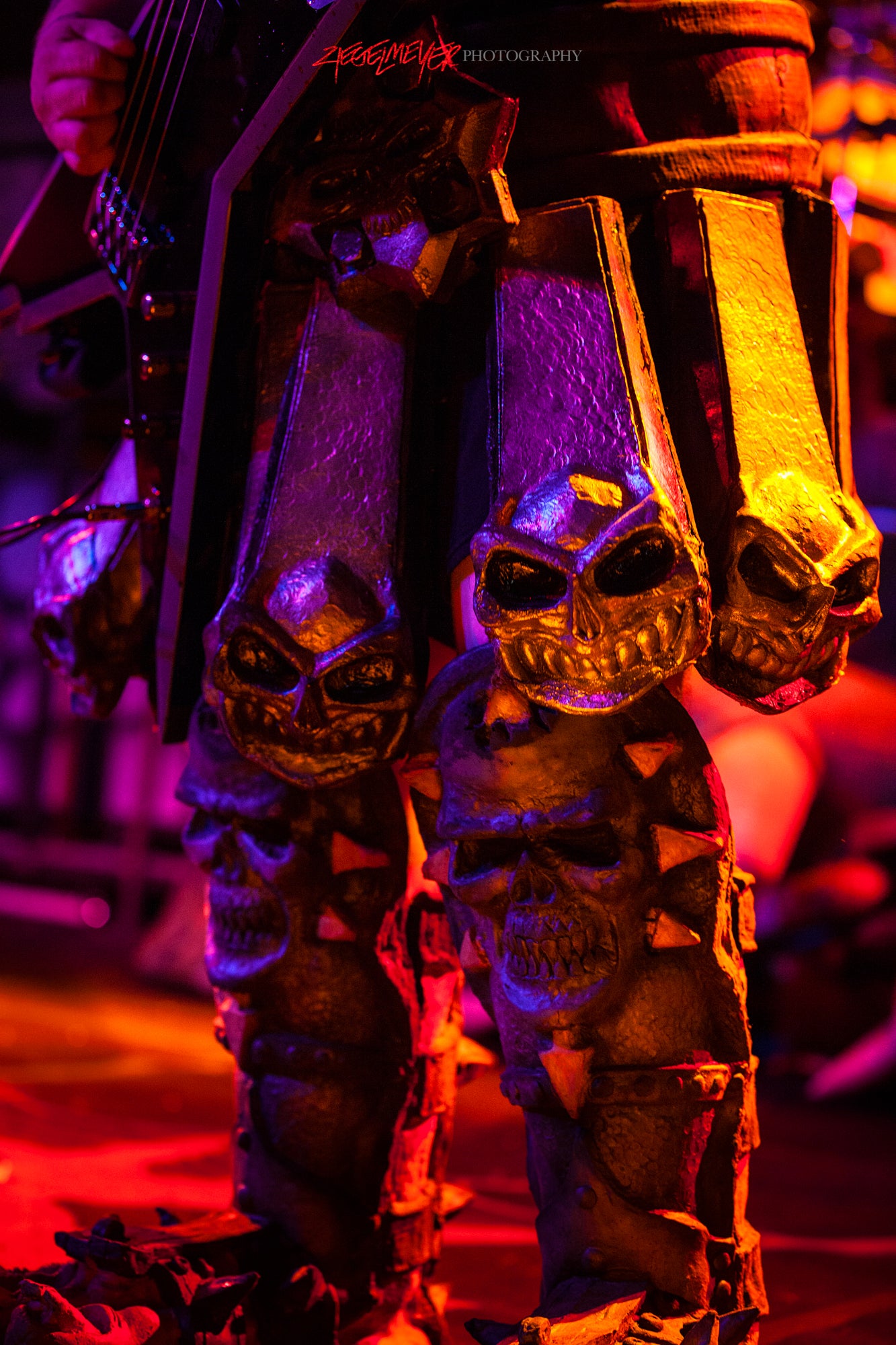 Gwar Exploding Head Gwar Skull