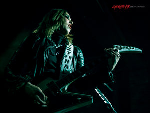 Lzzy Hale of Halestorm. ©2014  Steve Ziegelmeyer